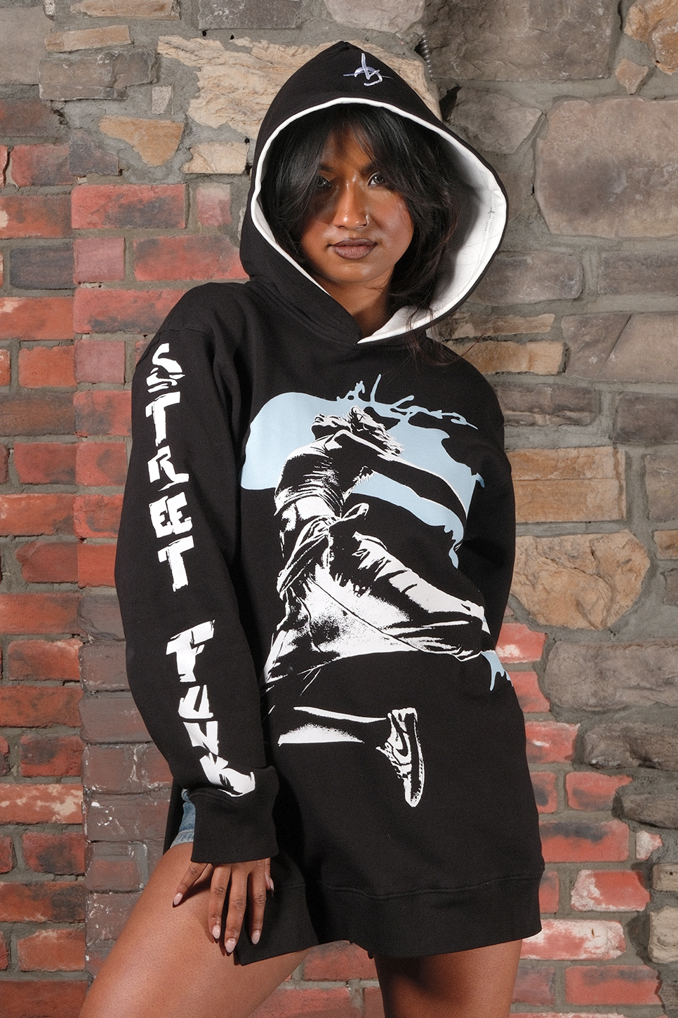 Jump Hoodie Black