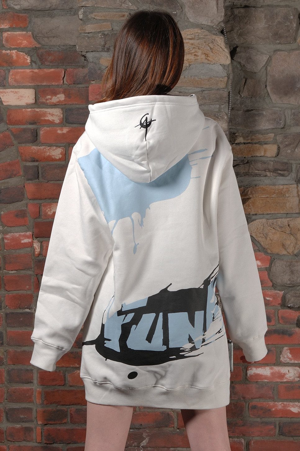 Ninja Hoodie White - Image 3